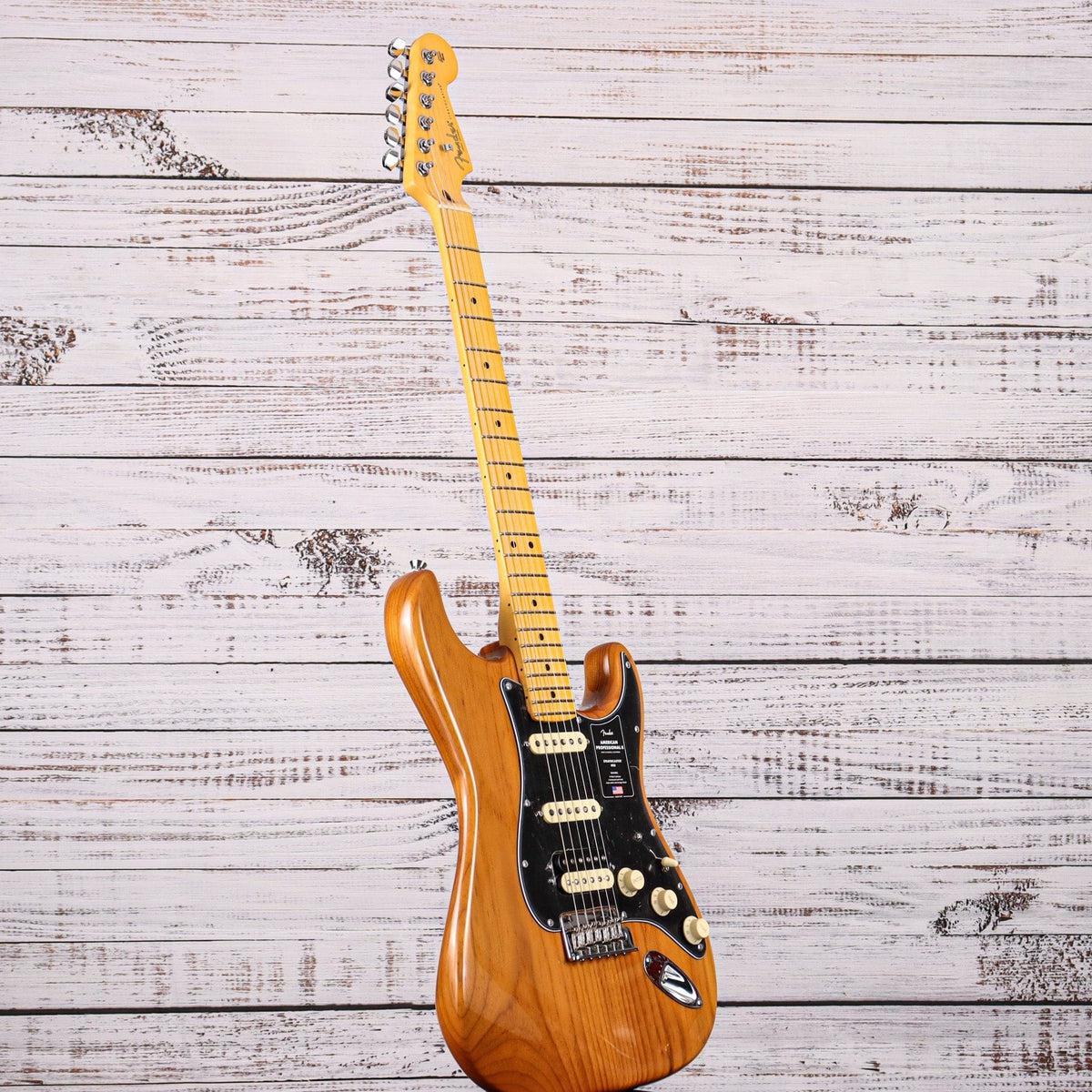 Fender American Professional II Stratocaster HSS Electric Guitar | Roasted Pine