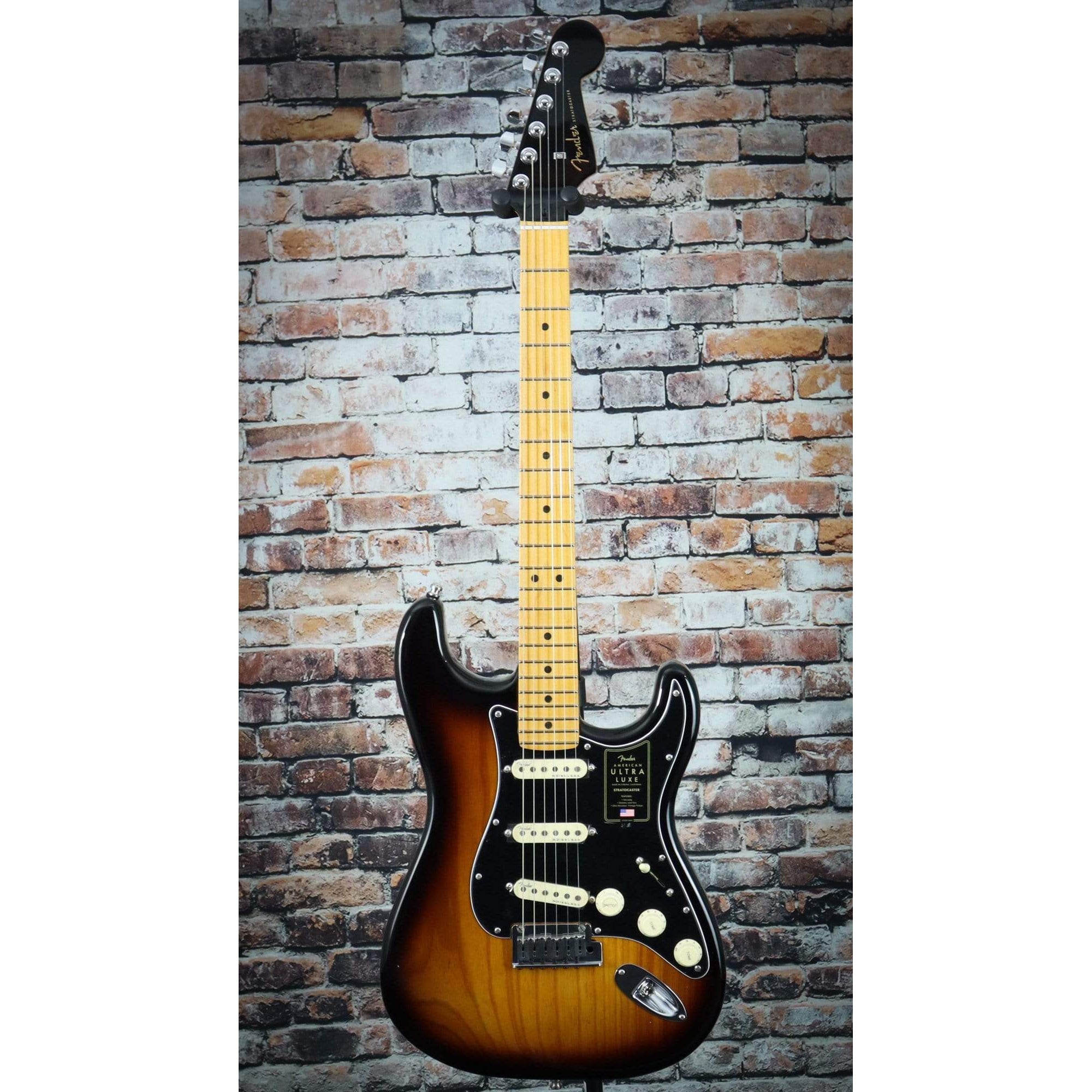 Fender American Ultra Luxe Stratocaster - 2-Color Sunburst, Maple Fingerboard