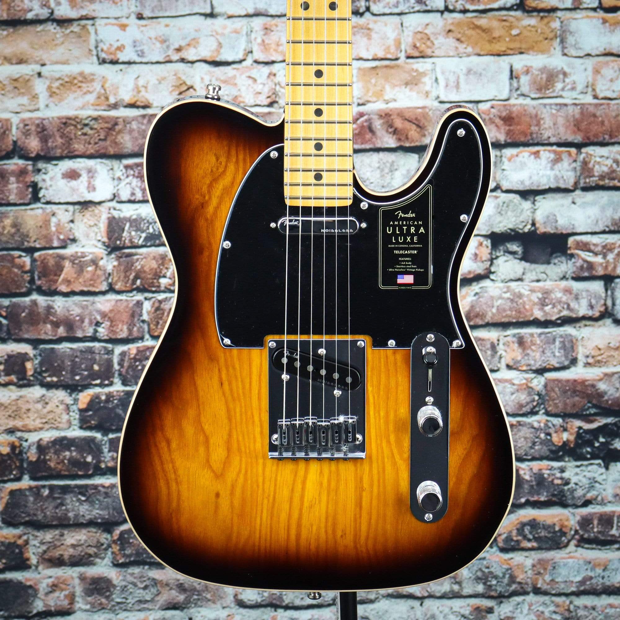 Fender Ultra Luxe Telecaster Maple Fingerboard 2-Color Sunburst (382)