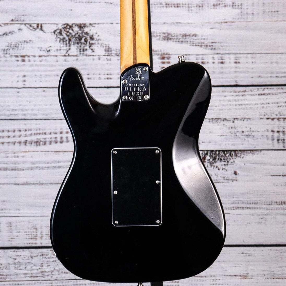 Fender American Ultra Luxe Telecaster Floyd Rose HH | Black