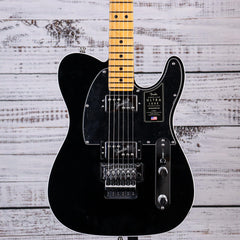 Fender American Ultra Luxe Telecaster Floyd Rose HH | Black