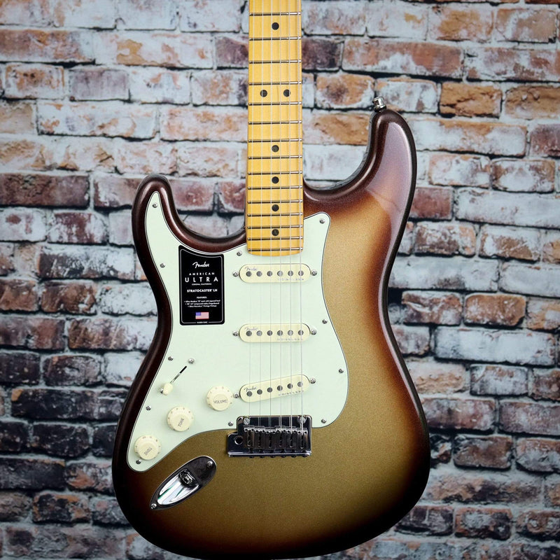 Fender American Ultra Stratocaster | Left Handed | Mocha Burst