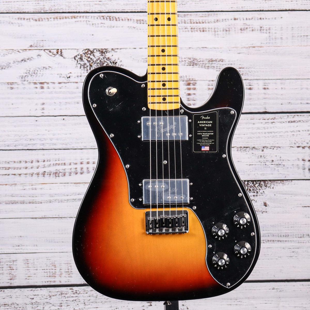 Fender American Vintage II 1975 Telecaster Deluxe Guitar | 3-Color