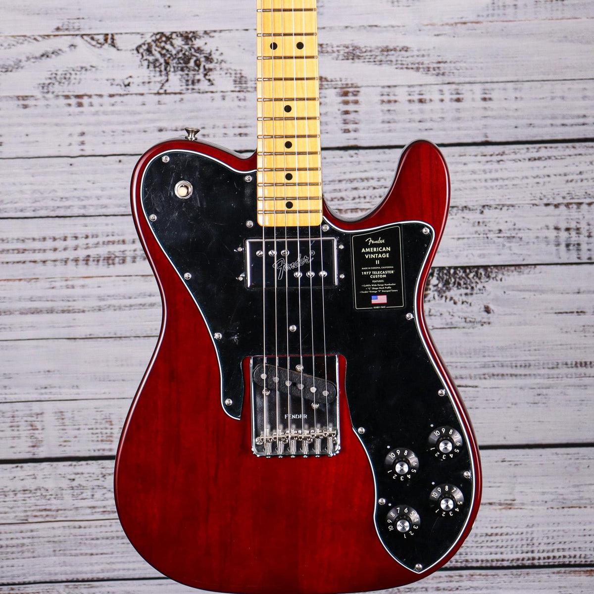 Fender American Vintage II 1977 Telecaster Custom | Wine – Yandas