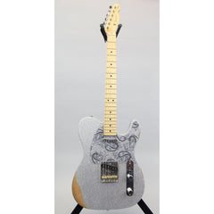 Fender Brad Paisley Road Worn Telecatser | Silver Sparkle