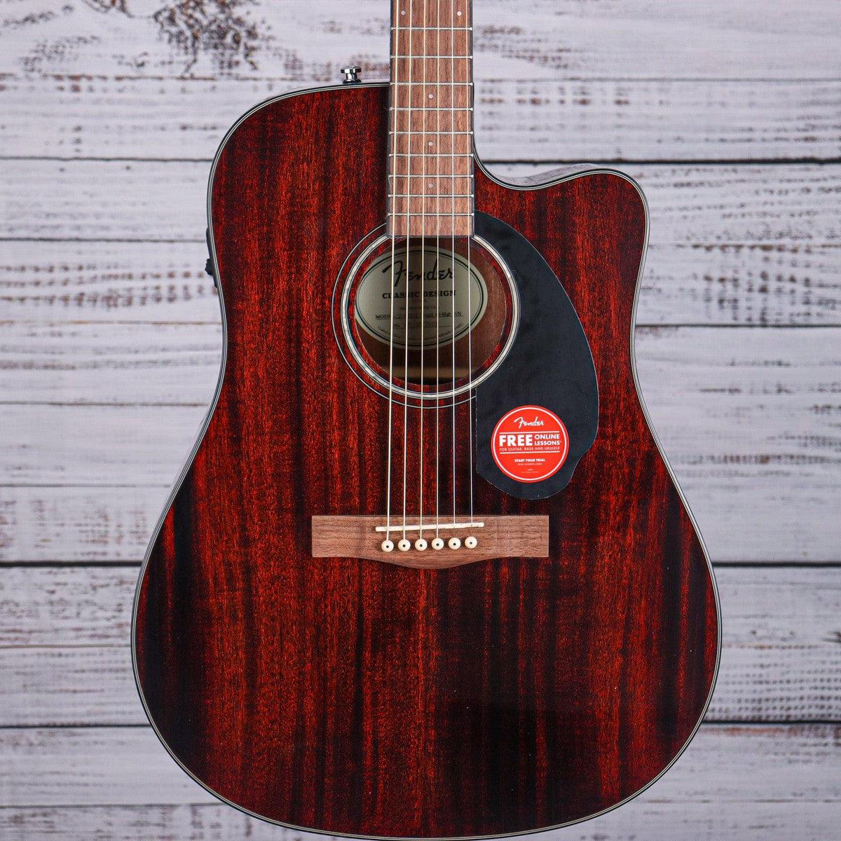 Fender CD-60SCE Dreadnought, Mahogany | 0970113022