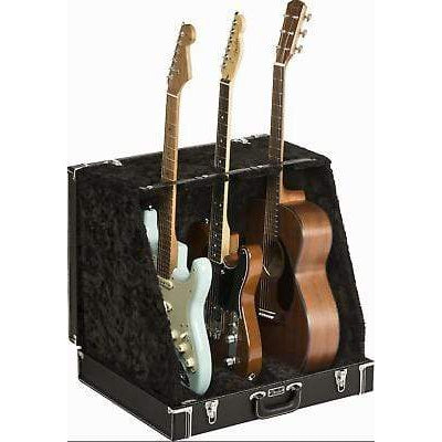 Fender Classic Series Case Stand - 3 Guitar | Black