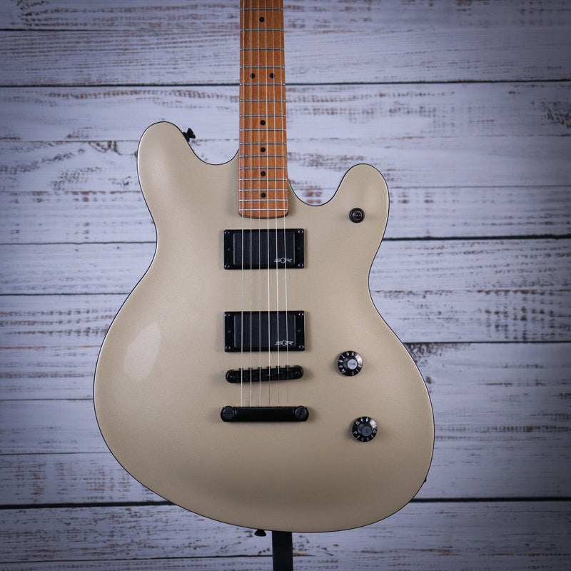 Fender Contemporary Active Starcaster | Shoreline Gold Roasted Maple Fingerboard