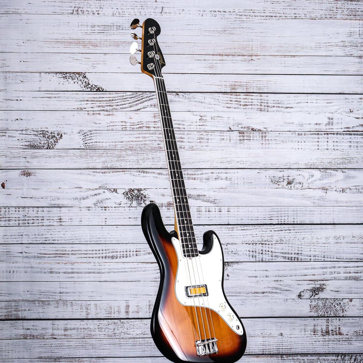 Fender Gold Foil Jazz Bass Guitar | 2-Color Sunburst