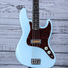 Fender Gold Foil Jazz Bass Guitar | Sonic Blue