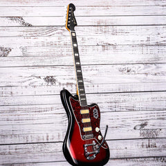 Fender Gold Foil Jazzmaster Guitar | Candy Apple Burst