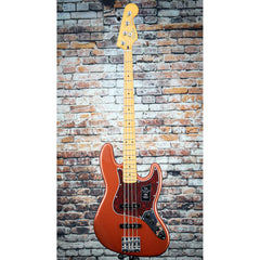 Fender Player Plus Active Jazz Bass | Aged Candy Apple Red
