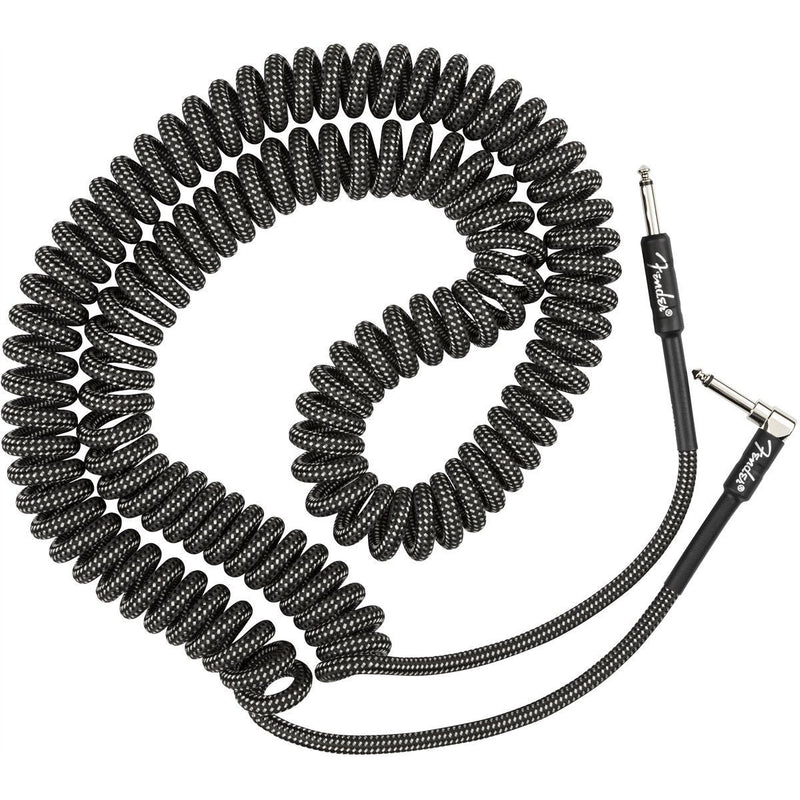 Fender Pro Coil Cable | Gray Tweed, 30 Ft