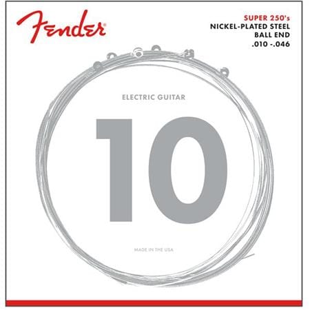 Fender Super 250's Nickel-Plated Steel Strings 250R String Set | 0730250406