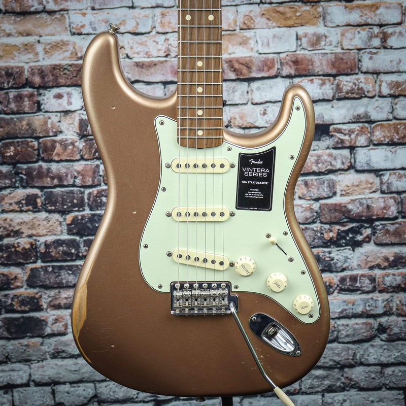 Fender Vintera Road Worn '60s Stratocaster | Firemist Gold