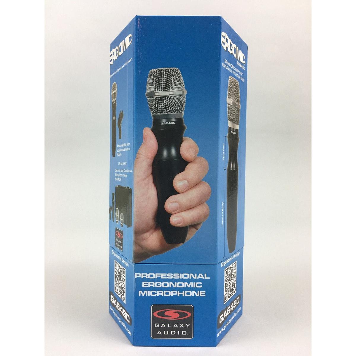 Galaxy GA64SC Super Cardiod Condenser Handheld Microphone