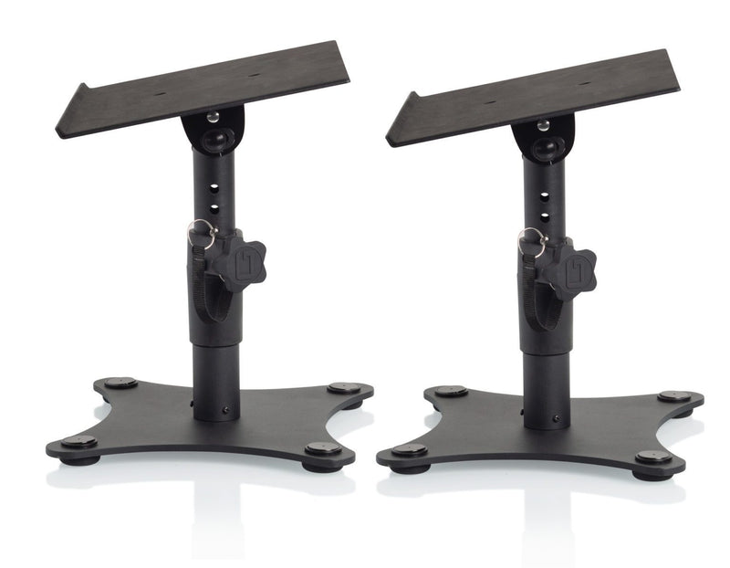 Gator Cases Adjustable Desktop Studio Monitor Stands (Pair)
