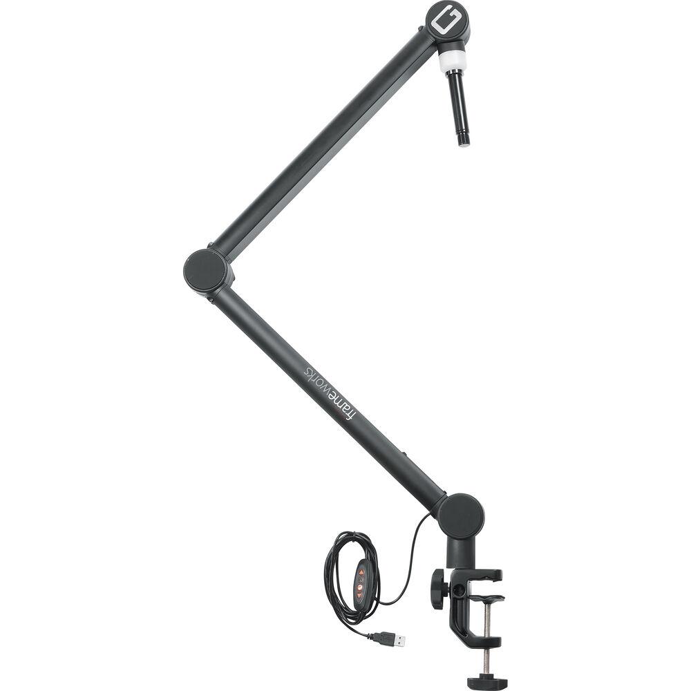 Gator Cases Professional Broadcast Boom Mic Stand