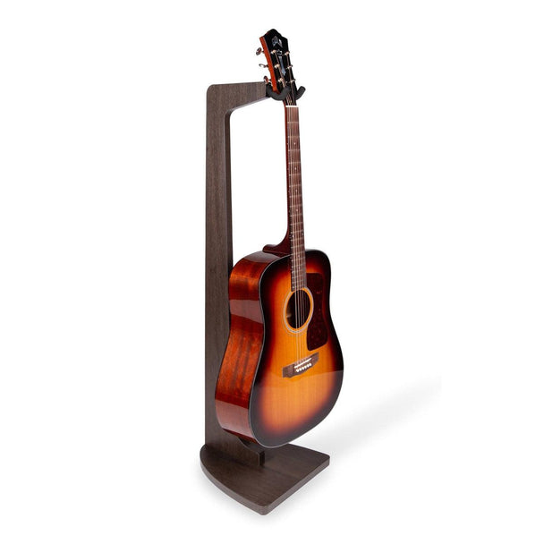 Gator Elite Series Guitar Hanging Stand in Dark Brown Walnut Finish