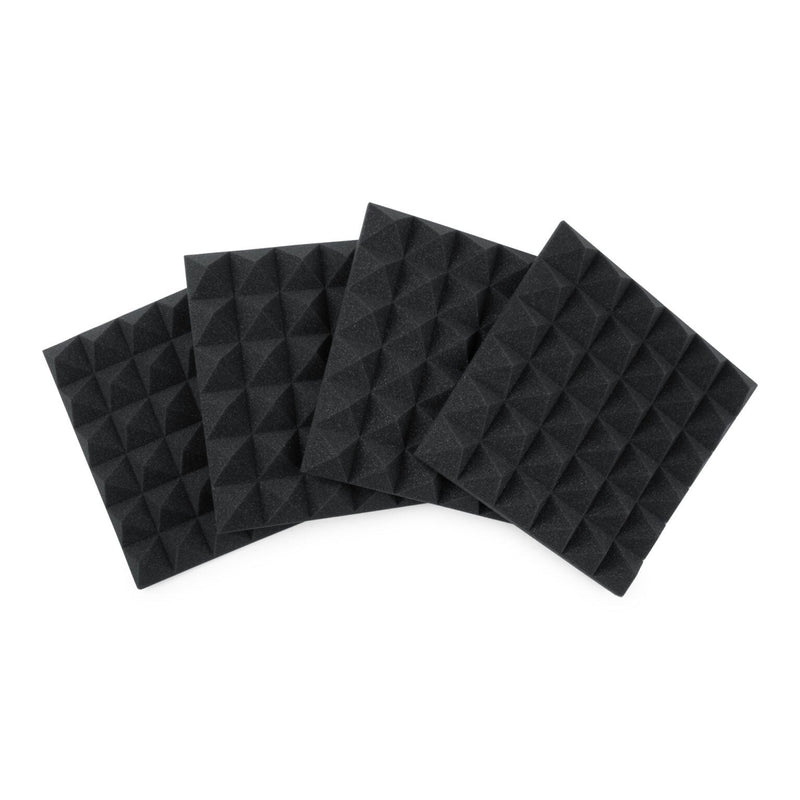 Gator Frameworks Acoustic Pyramid Panel 4-Pack | Charcoal