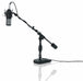 Gator Frameworks Telescoping Boom Mic Stand for Podcasting, Bass Drum, and Amps | GFW-MIC-0822