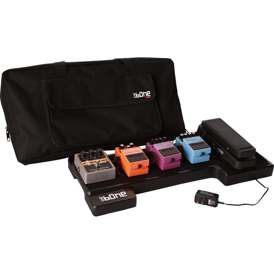 Gator G-BONE Bone Pedal Board | w/ Carry Bag & Power Supply