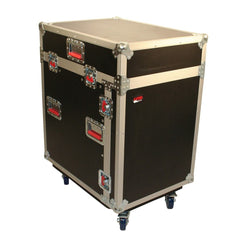 Gator G-TOUR-GRC12X12 12U Top 12U Side Audio Road Console Rack