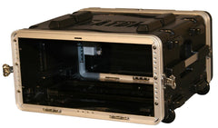 Gator GRR Series Molded Pro Audio Rack | 19" Depth | Rolling With Pull Handle