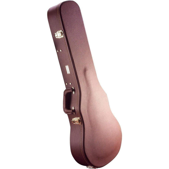 Gator GW-LP-BROWN Gibson Les Paul Guitar Deluxe Wood Case, Brown