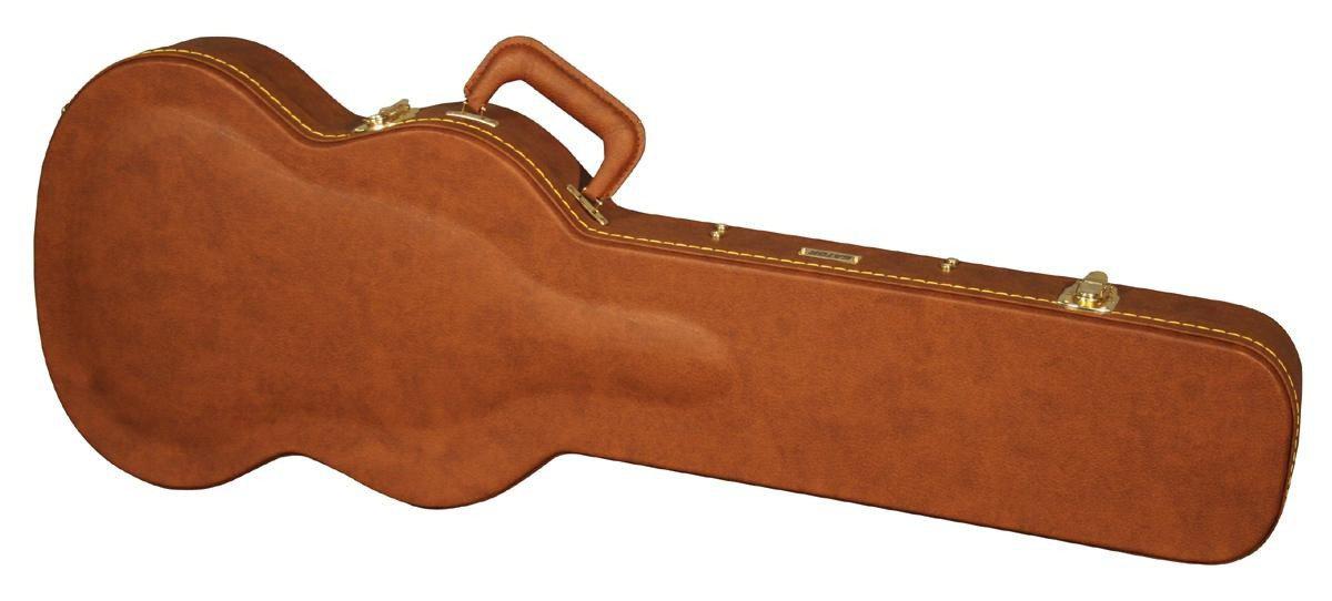 Gator GW SG BROWN Gibson SG Guitar Deluxe Wood Case Brown