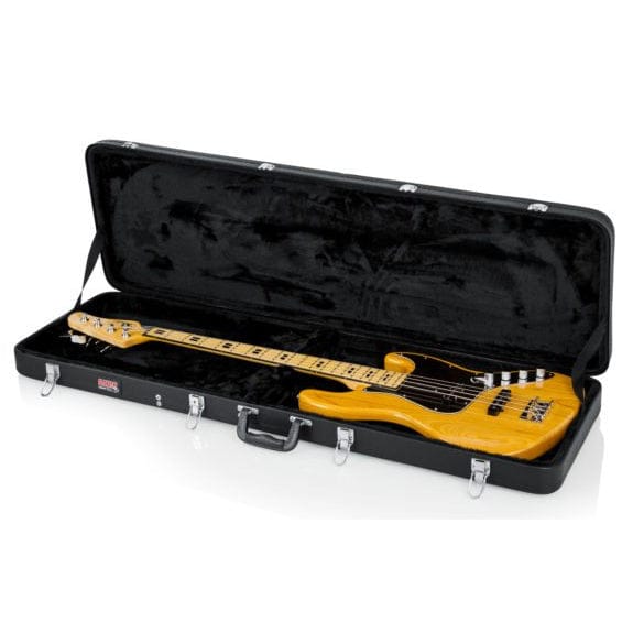 Gator Hard-Shell Wood Case for Bass Guitars