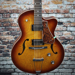 Godin 5th Avenue CW Kingpin II HB Cognac Burst