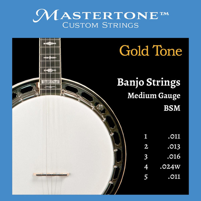 Gold Tone BSM Medium Gauge Banjo Strings