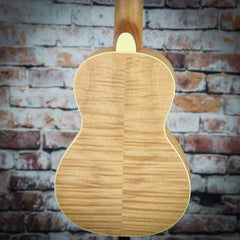 Gold Tone Curly Maple Resonator Concert-Scale Ukulele