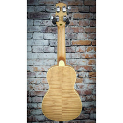 Gold Tone Curly Maple Resonator Concert-Scale Ukulele