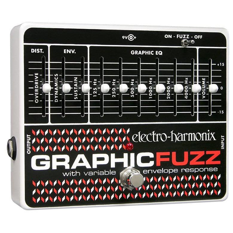 GRAPHIC FUZZ EQ/Distortion/Sustainer, 9.6DC-200 PSU included