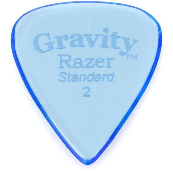 Gravity Picks Razer Standard Polished Guitar Pick | 2.0mm