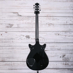 Grestch Electromatic® Double Jet™  | V-Stoptail | Black | G5222