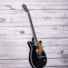 Grestch Electromatic® Double Jet™  | V-Stoptail | Black | G5222