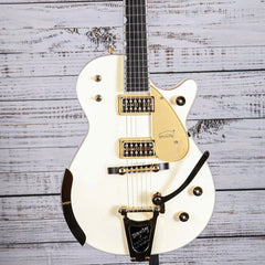 Grestch Penguin Electric Guitar | Vintage White | TV Jones | G6134T-58 VS
