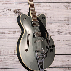 Grestch Streamliner™ Center Block Double-Cut | Bigsby® | Stirling Green | G2622T