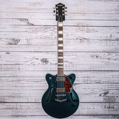 Grestch Streamliner™ Center Block Jr. Double-Cut | V-Stoptail | Midnight Sapphire | G2655