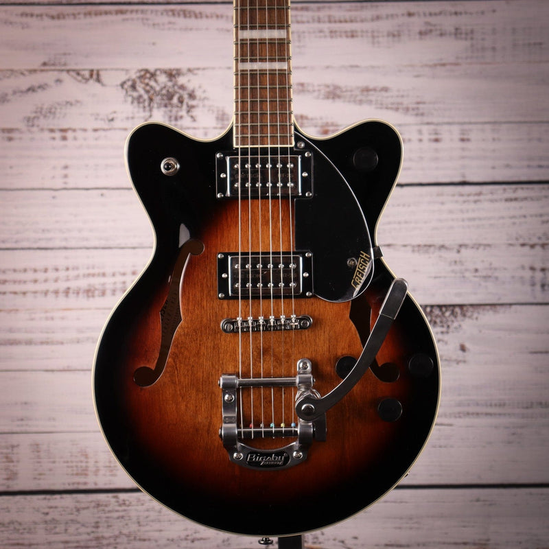 Gretsch G2655T Streamliner Center Block Jr Bigsby | Brownstone Maple