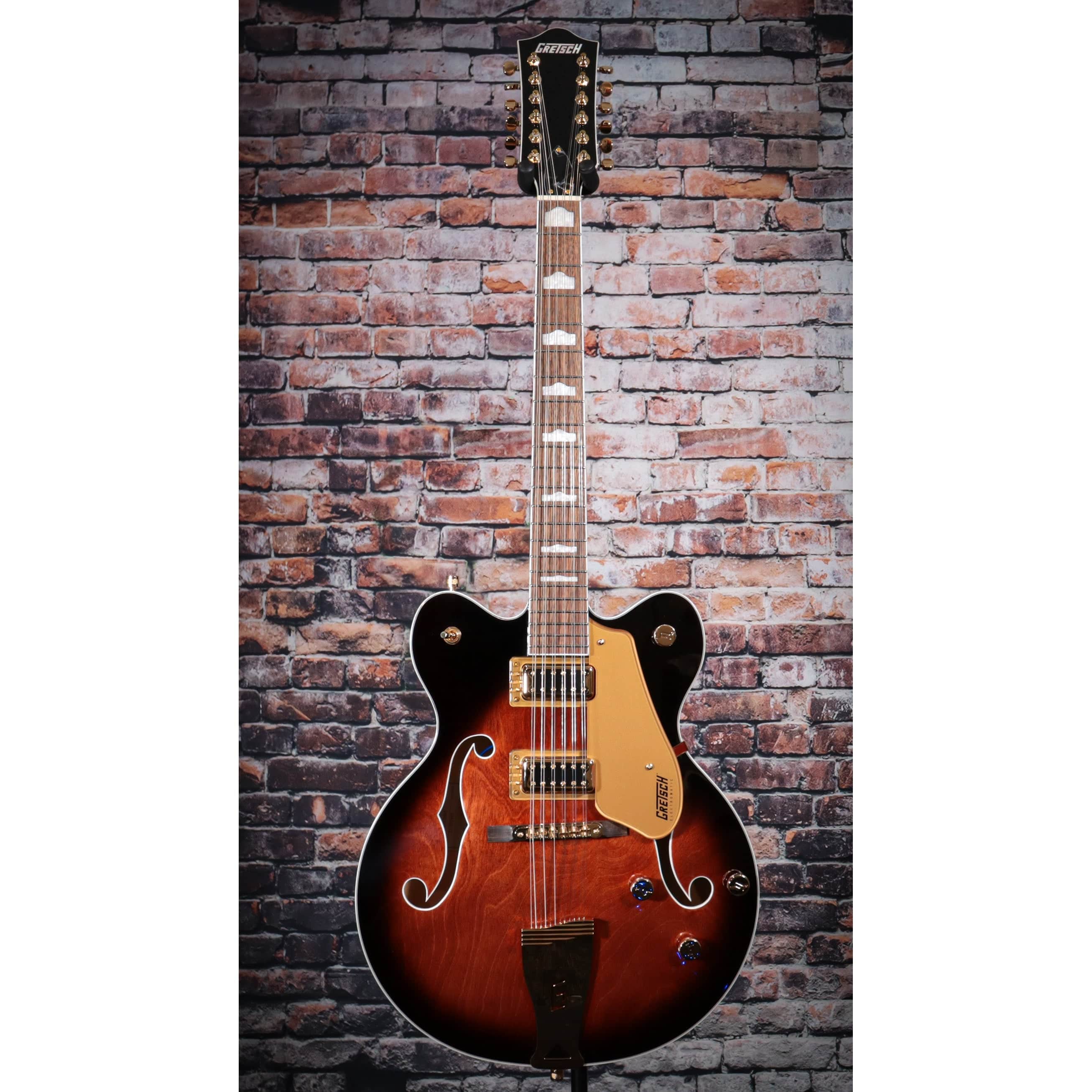 Gretsch G5422 12 Electromatic Hollow Body Guitar Single Barrel Burst