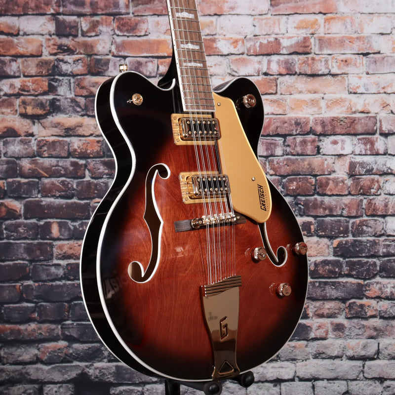 Gretsch G5422-12 Electromatic Hollow Body Guitar | Single Barrel Burst