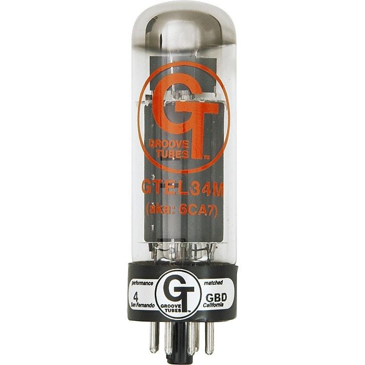 Groove Tubes GT-EL34-D EL34 Replacement Guitar Amplifier Tubes