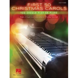 HAL LEONARD 50 FIRST CHRISTMAS SONGS PIANO