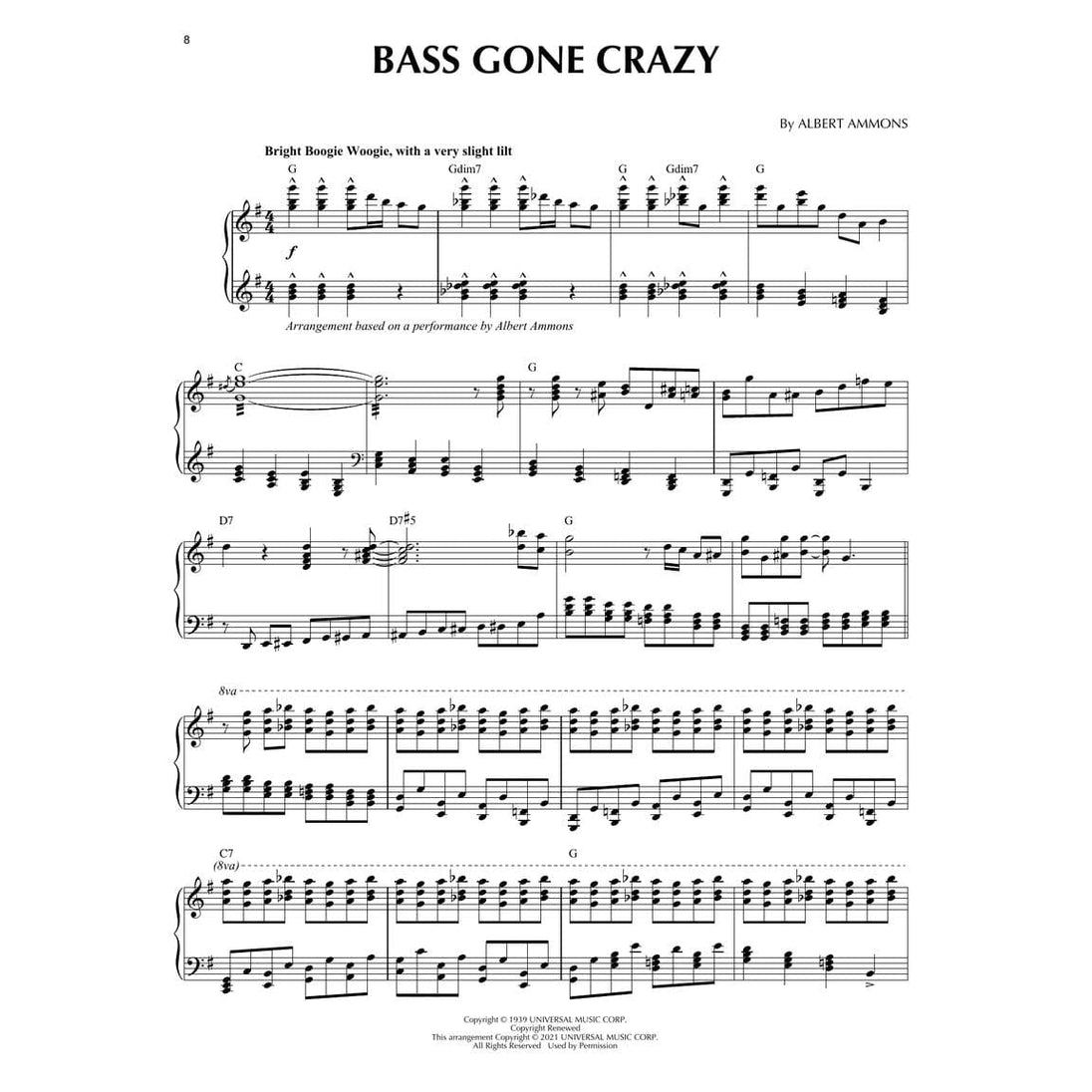 Hal Leonard Boogie Woogie Jazz Piano Solos