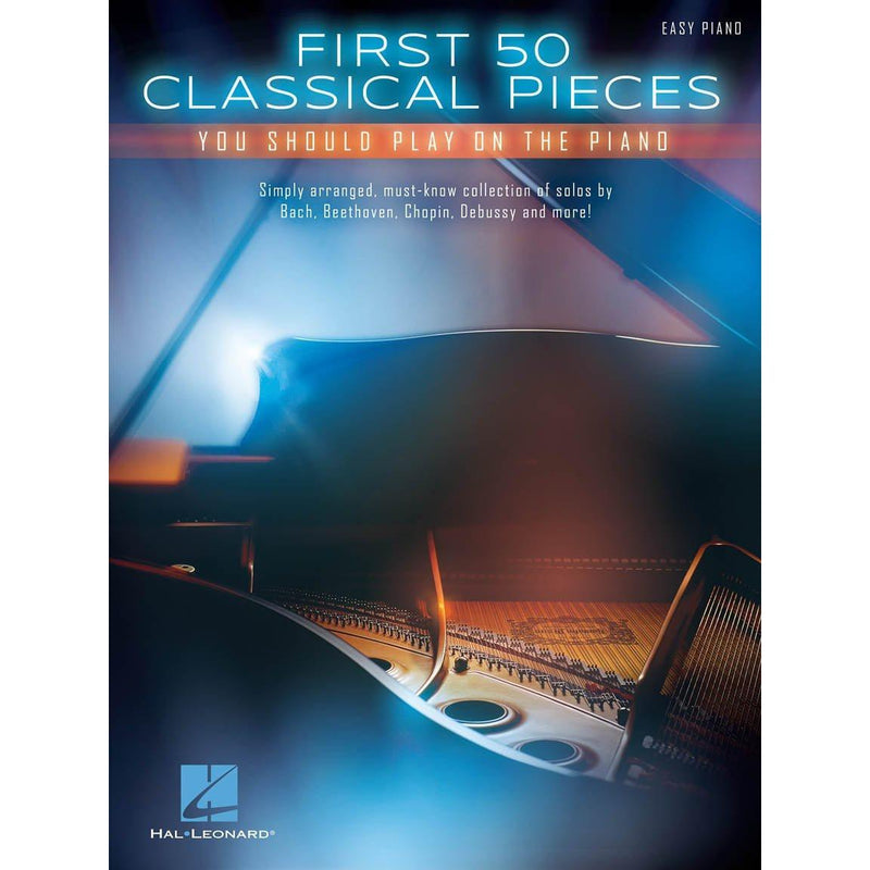 HAL LEONARD FIRST 50 CLASSICAL PIECES PIANO