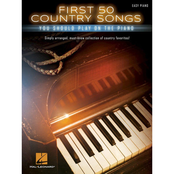 Hal Leonard First 50 Country Songs Piano